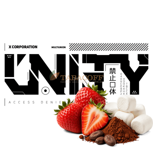 Тютюн для кальяну Unity x Lebiga Christmas Vibe (Полуниця, Какао, Маршмеллоу) 100 гр